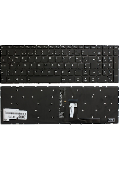 Lenovo Uyumlu Ideapad V110-15Ibr, V510-15Ikb Notebook Klavye Işıklı Işıklı