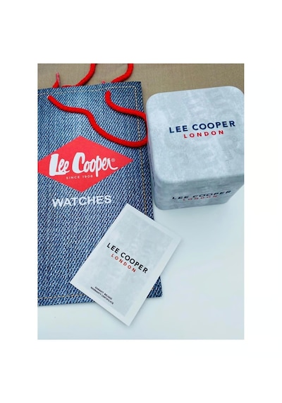 Lee Cooper Lc-18799 Deri Kordon Lacivert Fonksiyonlu&takvimli Erkek Kol Saati Rose Gold
