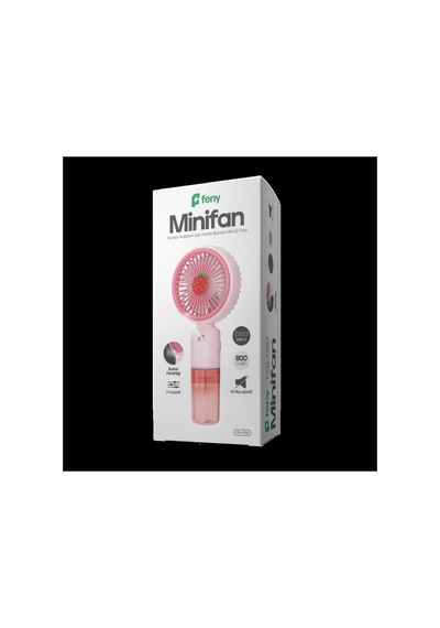 Feny Fn-f50 Pembe 3 Kademeli Hız Buharlı Ferahlık Elde Kullanım Dahili 800mah Ba - Hs08377000-3