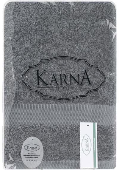 Cotton Arel Pamuk Banyo Havlusu 70x140 Gri