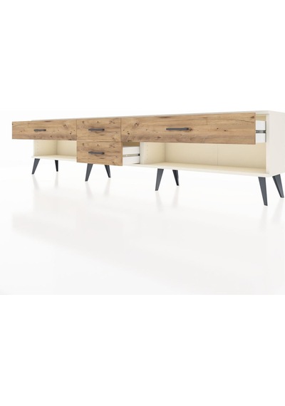 Arges Tv Ünitesi 4 Çekmeceli 220x30x51 Aytaşı-aytaşı/çam Aytası/atlas Çam - Aytası Arges Tv Ünitesi 4 Çekmeceli 220x30x51 Aytaşı-aytaşı/çam Aytası/atlas Çam - Aytası