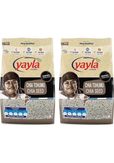 Yayla Gurme Chia Tohumu 2 x 500 G