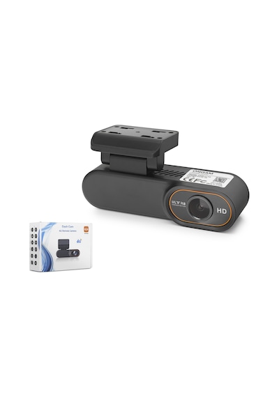 Hotkam Onm-41 4g Sım Kartlı Araç Kamerası 3mp Tek Lens Dash Cam - Siyah