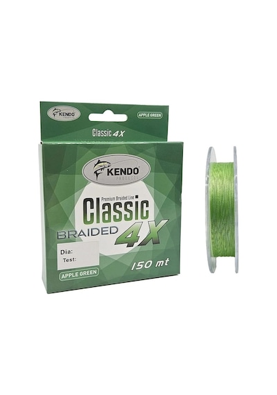 Kendo Classic 4x 150m Apple Green Örgü İp 0.14mm