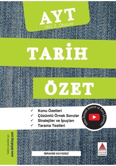 YKS 2.Oturum Tarih Özet  -  İbrahim Kaygısız  -  Delta Kültür