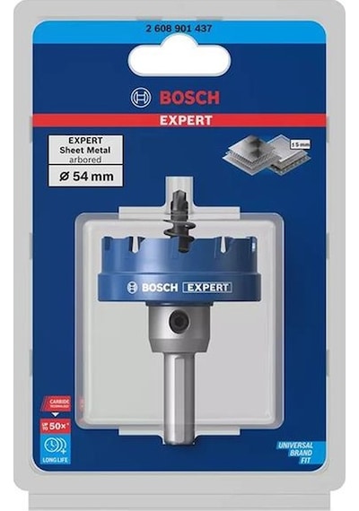 Bosch Expert 54 Mm Elmaslı İnox Panç Adaptörlü 2608901437