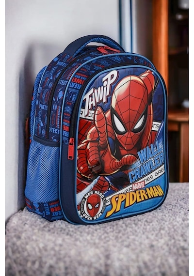 Spiderman Wallcrawler Ilkokul Çantası Çok Renkli
