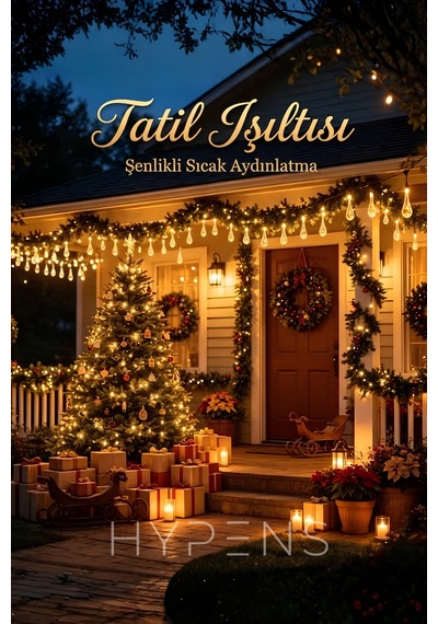 Solar Damla Led 5m 20 Ledli Günışığı 8 Modlu Dekoratif Bahçe Ve Balkon Süs Işığı Sarı