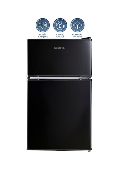 Kumtel HTMF-90EB 87 L Çift Kapılı Mini Buzdolabı