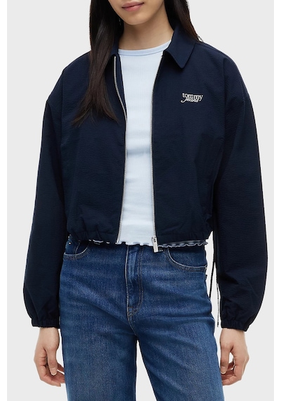 Tommy Jeans Su İtici Gofre Dokulu Gömlek Yaka Relaxed Fit Kadın Mont Mont Dw0dw22912 C1g Lacivert Tommy Jeans Su İtici Gofre Dokulu Gömlek Yaka Relaxed Fit Kadın Mont Mont Dw0dw22912 C1g Lacivert