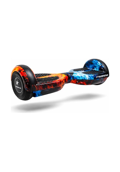 Elektrikli Kaykay Hoverboard Bluetooth Hoparlörlü RS-S5 Bicolor Flame Grafiti