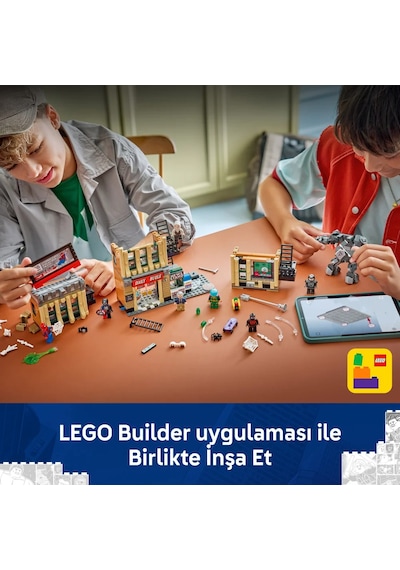 LEGO® ǀ Marvel Örümcek Adam Mysterio'ya Karşı: Daily Bugle 76342 - 10 Yaş ve Üzeri Çocuklar için Oyuncak Yapım Seti (781 Parça)