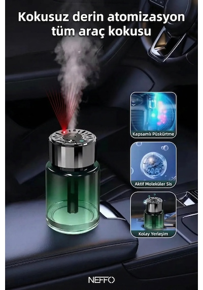 160 Ml Araç Kokusu + Carplay Seti   Akıllı Araç Teknoloji Seti  Araba Kokusu 1