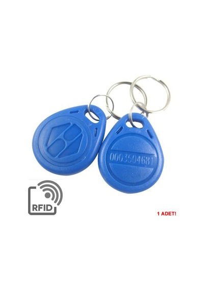 Manyetik Anahtarlık 10 Adet Rfid Keyfob Göstergeç Anahtarlık 125 Khz Proximity