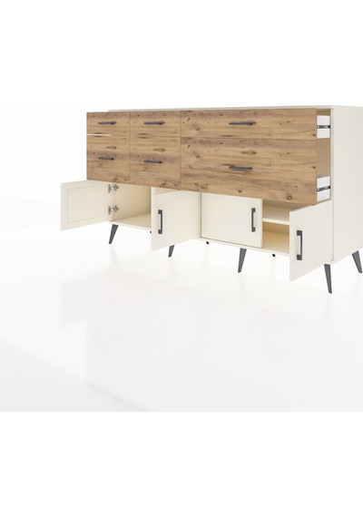 Hyperion Konsol Tek Raflı 6 Çekmeceli 4 Kapaklı 176x44x99 Aytaşı- Aytaşı-aytaşı/çam Hyperion Konsol Tek Raflı 6 Çekmeceli 4 Kapaklı 176x44x99 Aytaşı- Aytaşı-aytaşı/çam