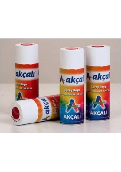 Akçalı Boncuk Mavi Ral5017 Solvent Bazlı Akrilik Sprey Boya 400ml Boncuk Mavi