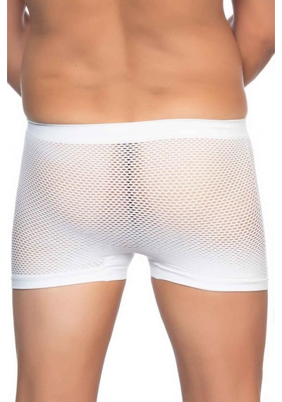Moon Wear Beyaz Mı Emay 2106 Soft Erkek Boxer Beyaz
