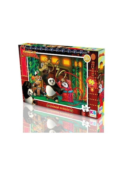 Ks Games Kung Fu Panda 50 Parça Puzzle