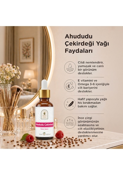 Ahududu Çekirdeği Yağı 10 Ml %100 Saf 10 ML