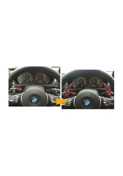 Autogp Bmw F30 M3 Direksiyon F1 Vites Kulakçık Paddle Shift Kırmızı Renkli