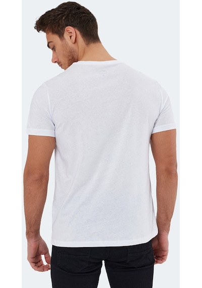 Slazenger KAURI IN Erkek Tişört Beyaz