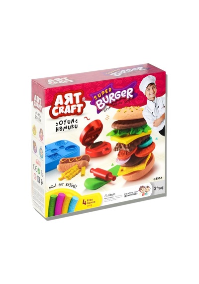 Dede Hamburger Oyun Hamuru - Seti
