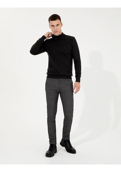 Pierre Cardin Erkek Antrasit Melanj Kazak /triko 50256965-vr081 Antrasit Melanj