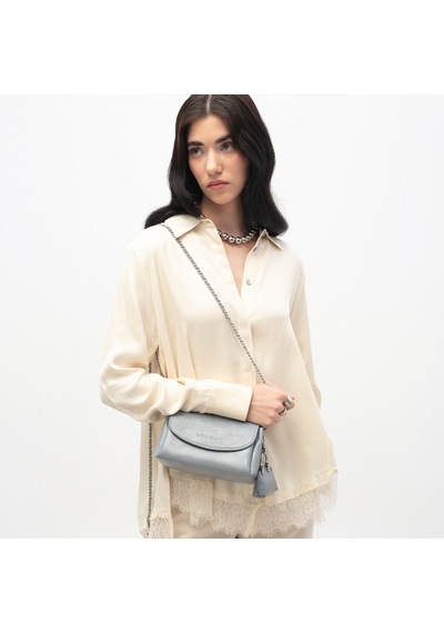 Sisley Mavi Omuz Çantası Kadın Sly 360 Sısley