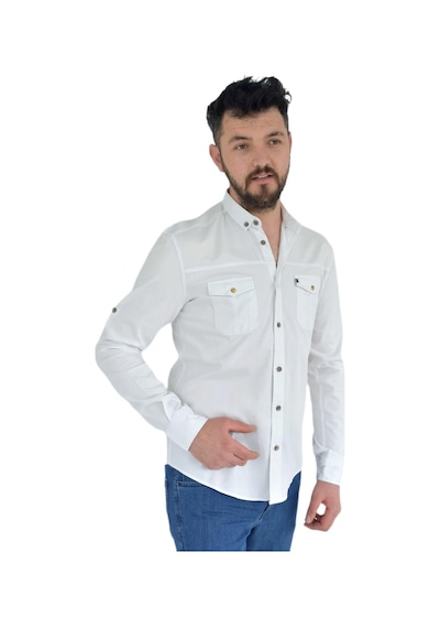 Erkek Spor Gömlek Silim Fit 9714 Bgl-st02723 001