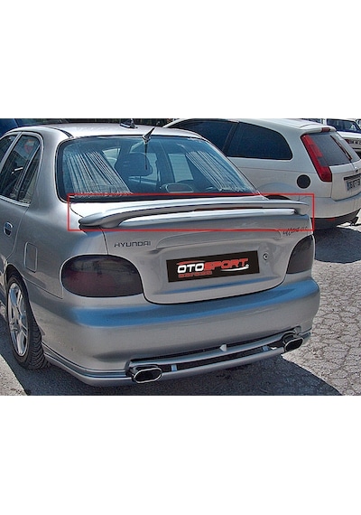 Hyundai Accent Yumurta Kasa Spoyler Fiberglass Boyasız