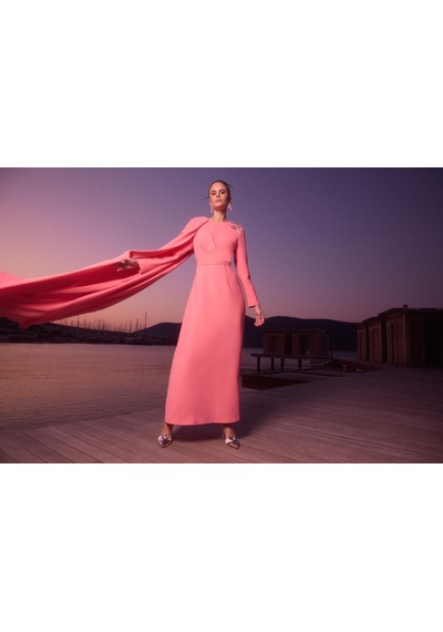 Senna Lılıowy Elbise Sunset Lila