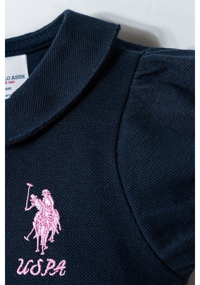 U.S. Polo Assn. Kız Bebek Elbise Lacivert-2358 Lacivert
