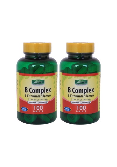 Vitapol Vitamin B Complex 2X100 Tablet Ağustos 2024