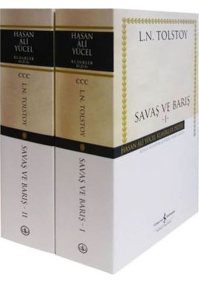 Savaş Ve Barış - Hasan Ali Yücel Klasikleri 2 Cilt Takım