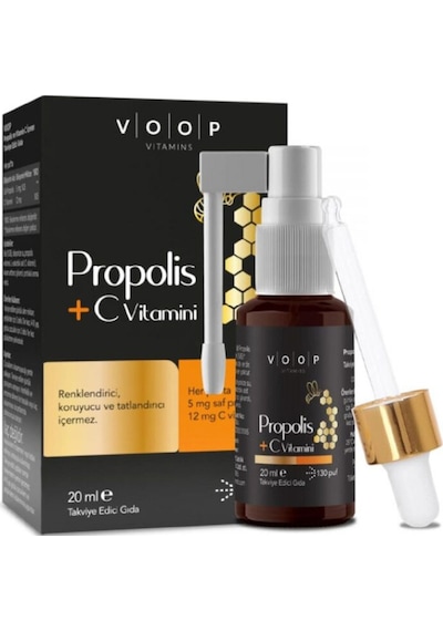 Voop Propolis Ve Vitamin C İçeren Takviye Edici Gıda 20ml