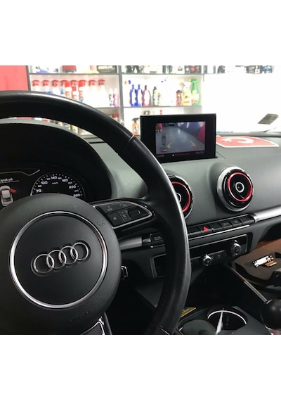 Audi A3 2012-2016 8v Sedan Plakalık Geri Görüş Kamera Ntsc-pal