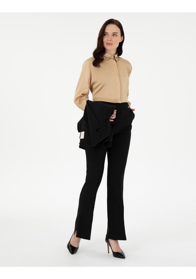 Pierre Cardin Kadın Siyah Pantolon 50290397-vr046