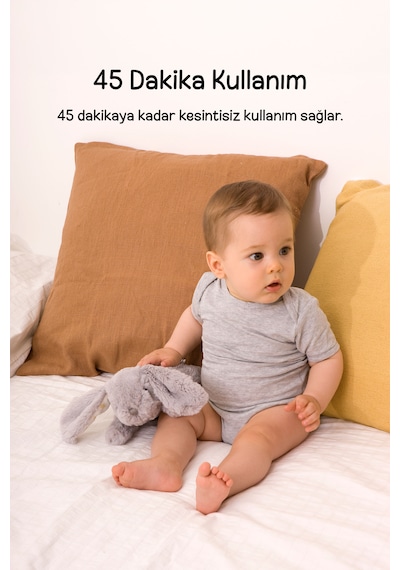 Cloud-b Melodili Parıldayan Yıldızlı Peluş Tavşan 22x13x8,5 Cm