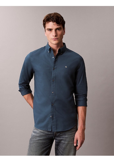 Calvin Klein Erkek Gömlek-lv140em125 Blue