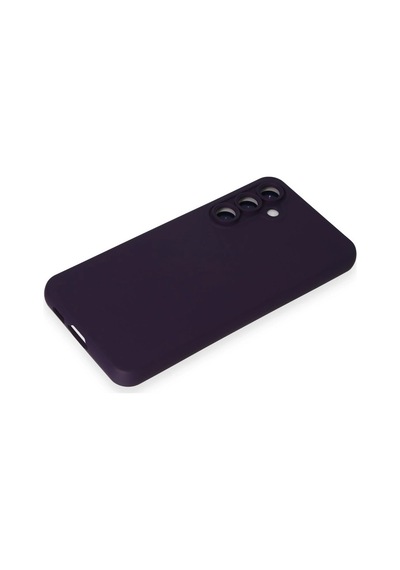 Newface - 756 - Samsung Galaxy S24 Kılıf Nano İçi Kadife Silikon - Edntrend - - Mor