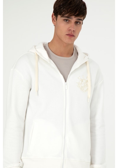 U.s. Polo Assn. Erkek Krem Hırka Örme 50290731-vr071 Krem