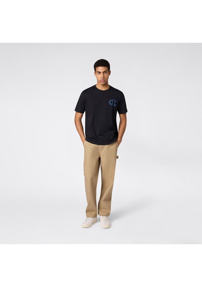 Champion Relaxed Fit Erkek Siyah T-shirt 222385 2800282