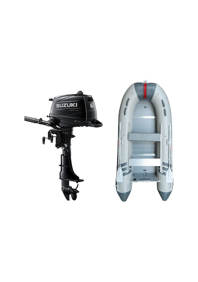 Marinport 3.30 Ahşap Taban Şişme Bot + Suzuki 6 Hp Deniz Motoru
