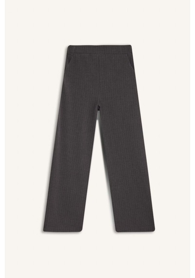 Defacto Kız Çocuk Wide Leg Pantolon G6350a826spgr211 Gri-gr211
