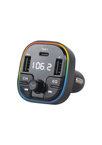 20w Şarj Özellikli Dijital Göstergeli Bluetooth Fm Transmitter