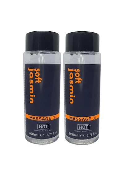 Soft Jasmin Massage Oil 400 Ml Aromalı Rotik Masaj Yağı X 2 Adet