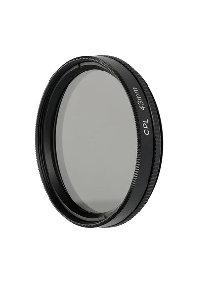 43mm Cpl Polarize Filtre Dairesel Polarizasyon, Yansıma Azaltıcı, Metal Çerçeve