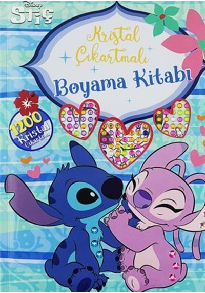 Disney Stiç Kristal Çıkartmalı Boyama Kitabı