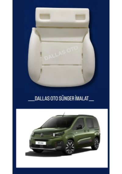 Citroen Berlingo Uyumlu Oto Koltuk Oturak Süngeri 2008-2018 1