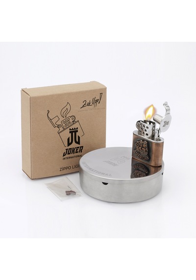 Zekupp Joker Çakmak - Zippo Gemi Tasarımlı Çakmak